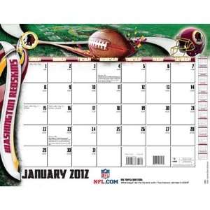  NFL Washington Redskins 2012 Desk Calendar