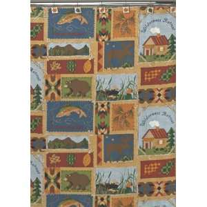  Wilderness Retreat Shower Curtain