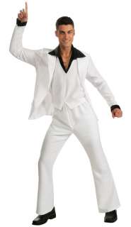   Night Fever John Travolta Disco Suit Mens Halloween Costume  