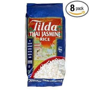 Tilda Rice, Thai Jasmine, 16 Ounce Bags Grocery & Gourmet Food