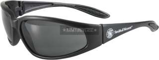 Black 38 Special Smith & Wesson Sunglasses W/Smoke Lens 079768009273 