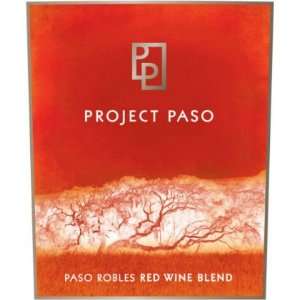  2010 Project Paso Robles Red Blend 750ml Grocery 