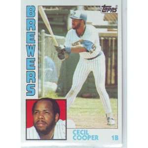  1984 Topps Baseball Milwaukee Brewers Team Set Sports 