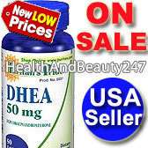 DHEA 50mg 100 Tabs It can decline with age  Best Deals  