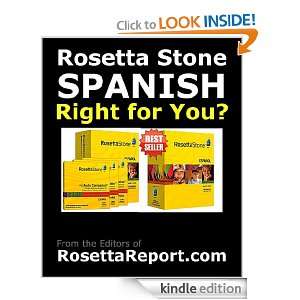 IS ROSETTA STONE SPANISH SOFTWARE RIGHT FOR YOU? Find out Rosettastone 