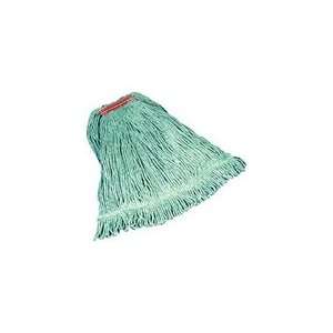  Rubbermaid Super Stitch Recycled Blend Mops, Large, Green 