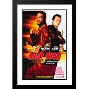 Rush Hour 3 20x26 Framed and Double Matted Movie Poster   Style C 