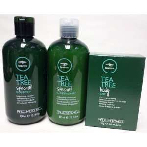 Paul Mitchell Tea Tree Special Shampoo, Conditioner and Body Bar Set