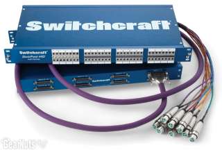 Switchcraft Studio Patch 6425 (64 Pt DB25 TT Patchbay)  