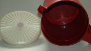 Vintage Tupperware Pitcher 1 1/2 Quart Cranberry Color  