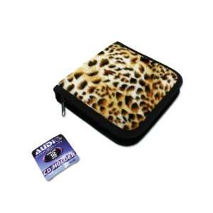  Animal print CD and DVD holder   Case of 96 Electronics