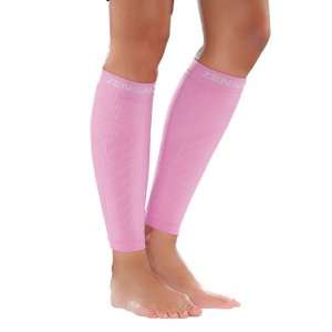  Zensah Compression Leg Sleeves   XS/Small   Pink Health 