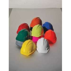  ALLSAFE SMC 20399 Hard Hat,FrtBrim,Slotted,4Rtcht,Green 
