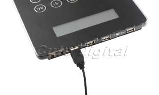 Ports USB 2.0 HUB Mouse Pad Calculator LED Super Thin  