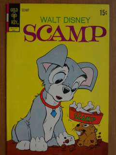 Walt Disney SCAMP #7 May 1972 Gold Key comic book VF    