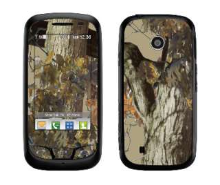 Tree Camo Tan Skin Decal Wrap for LG Cosmos Touch VN270 cell phone 