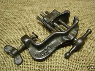 Vintage Cast Iron Clamp On Vise Antique Vises Tools ^ *miliki*