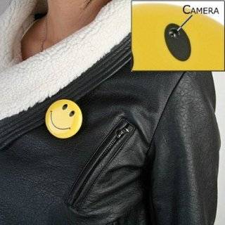 Smiley Face Spy Button Hidden Camera DVR by Brickhouse Security
