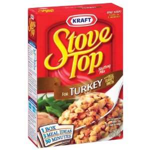 Kraft Stove Top Stuffing Mix Turkey   12 Pack  Grocery 