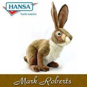    Hansa Jack Rabbit Stuffed Plush Animal, Large Toys & Games