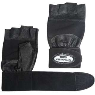 weight lifting body building gloves wrist support strap gym fitness 