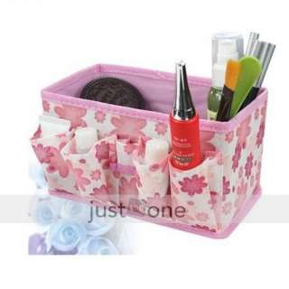 Folding Makeup Cosmetic Storage Box Container Bag Case  