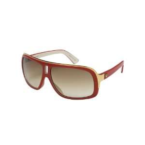   Alliance GG Sunglasses (Red Ivory Split with Bronze Gradient Lens