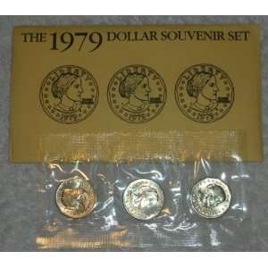  1979   SUSAN B. ANTHONY   P, D & S   SOUVENIER SET 