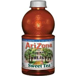 AriZona Sweet Tea, 34 Ounce Bottles (Pack of 12)  Grocery 