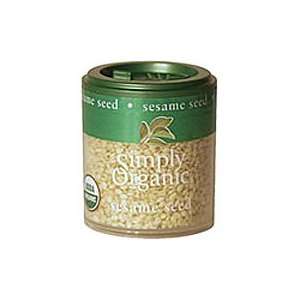  Simply Organic Sesame Seed Whole   0.78 oz,(Frontier 