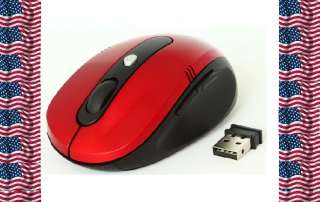 Wireless Optical Mouse Nano Micro USB Receiver USA  