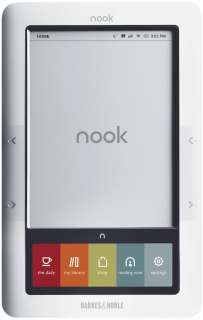 NOOK E READER W/ WI FI and LIGHT  LIKE N E W   IN BOX    FREE 