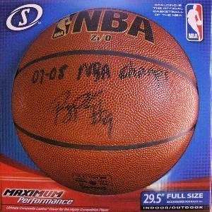   Basketball w/ 07 08 NBA Champs Inscription   Autographed Basketballs