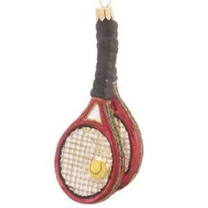  Tennis Racket Christmas Ornament