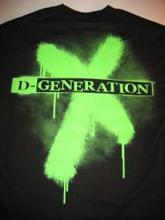 GENERATION DUO WWE T shirt Shawn Michaels Triple H DX  