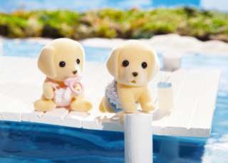 Calico Critters Yellow Labrador Twins Set ~BRAND NEW~  