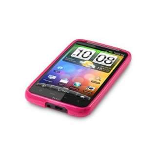   Circle TPU Crystal Silicone Case for HTC Inspire 4G / Desire HD  