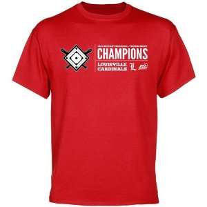   East Baseball Tournament Champions T shirt   Red