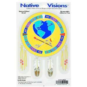  Native Visions   Window Transparencies Earth Drum   1 