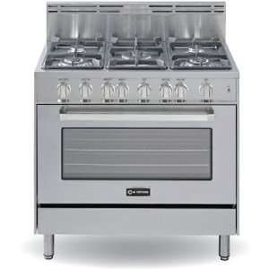 Verona VEFSGG365SS 36 All Gas Professional Style Home Range   All 