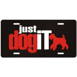  New  Airedale Terrier  Just Dog It  License Plate Dog 