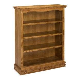   Wood Designs 3648AMER Americana 48 Oak Bookcase Finish Unfinished