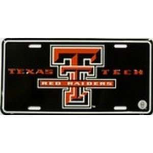  TEXAS TECH RED RAIDERS   COLLEGE LICENSE PLATES Plate Tag 
