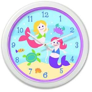  Olive Kids Mermaid Design 12 Clock