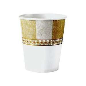 Paper Water Cups, Wax, Flat Bottom, 5 oz, 100/PK   Sold as 1 PK   Wax 