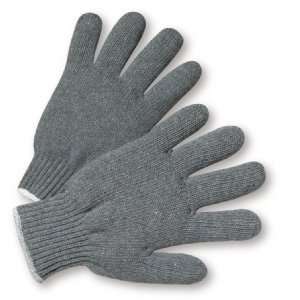 Knit Glove Liner Men Large West Chester Gray Heavy Weight String (lot 