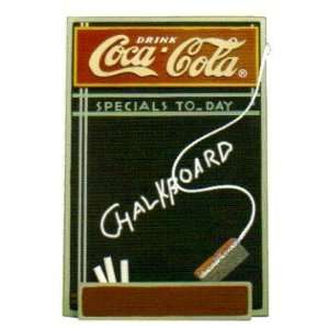    Coca Cola Chalkboard includes Chalk and Eraser